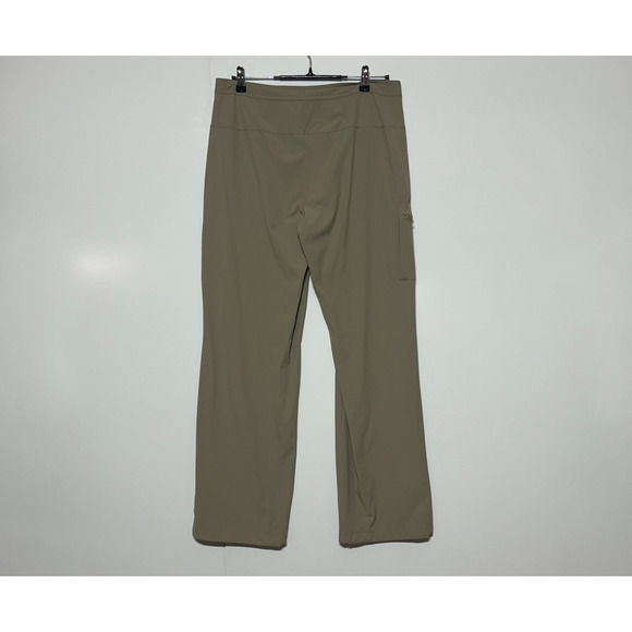 Mountain Hardwear Cargo Pants Womens 12/32 Tan Performance Hiking Actual 34X31 - Picture 3 of 9